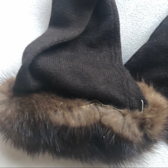 Michelle Nicole Mink Cuff Sweater - Picture 11 of 16